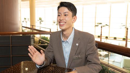 シェラトン・グランデ・ トーキョーベイ・ホテルに就職 T.Nさん 2020年3月卒業　取材時期 2024/12